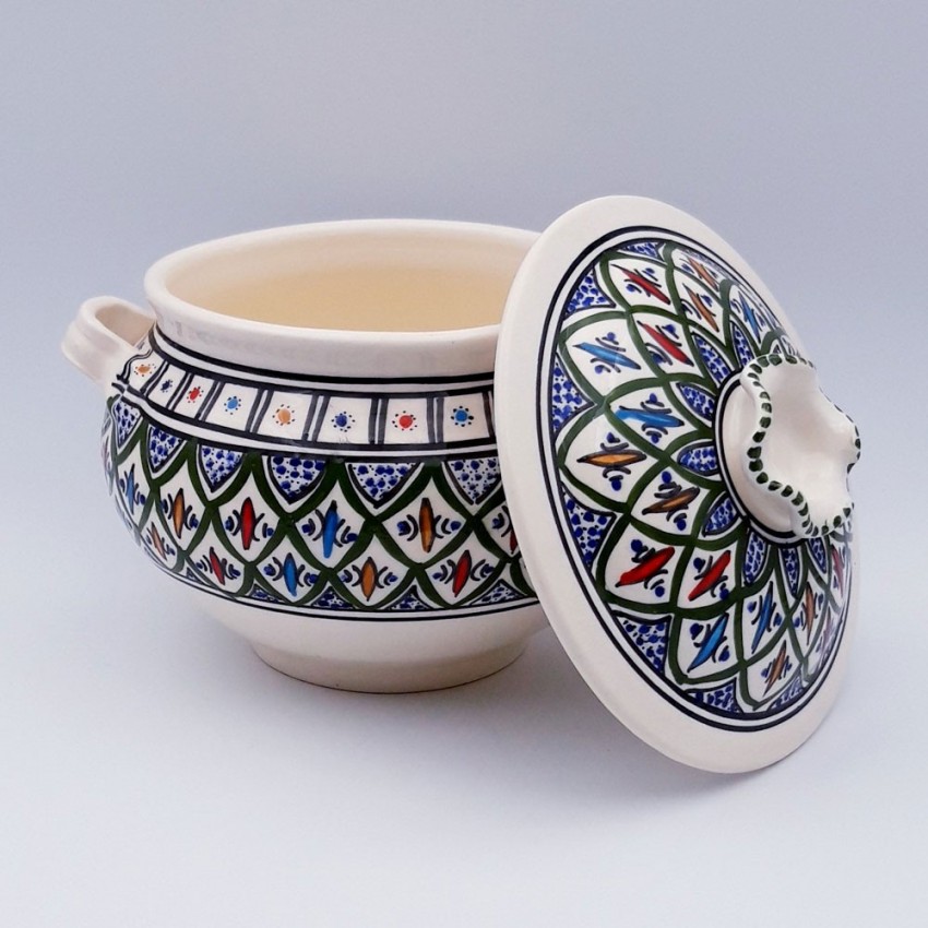 Service à soupe Bakir Vert - 6 pers