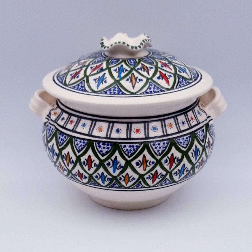 Service à soupe Bakir vert - 12 pers