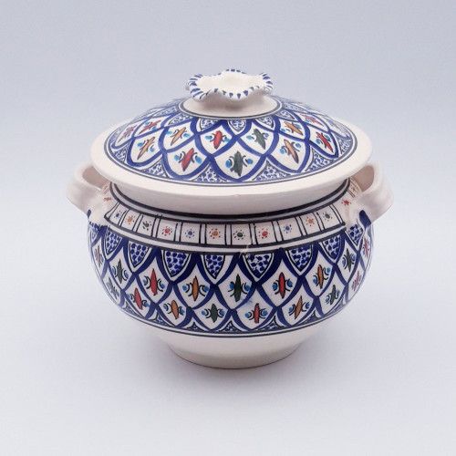 Soupière Bakir bleu