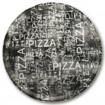 Assiette à pizza Black & White- D 33 cm