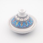 Mini tajine Bakir Turquoise - D 12 cm