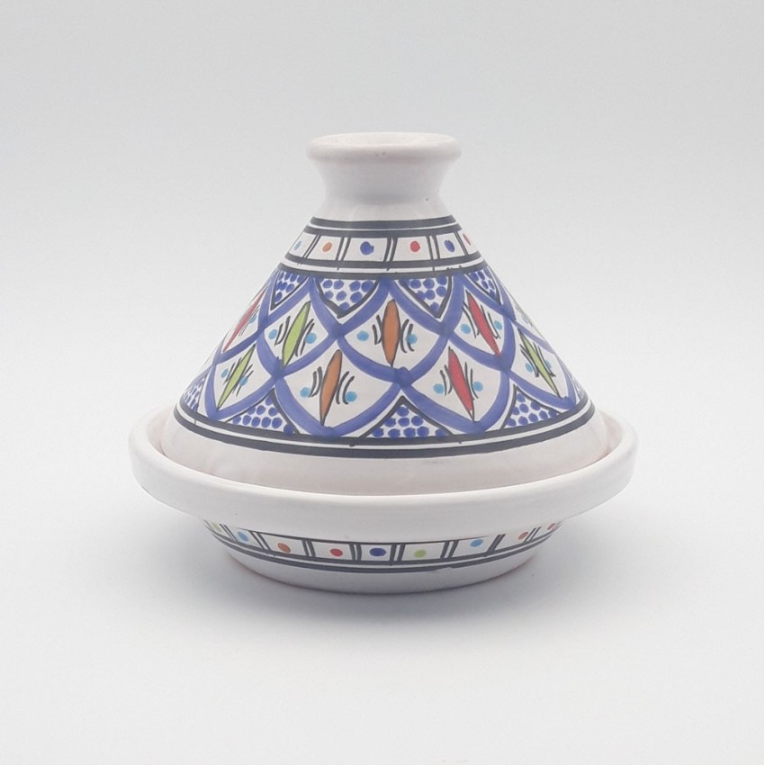 Petit tajine Bakir Bleu - D 17 cm