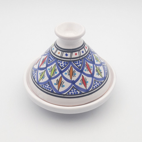 Petit tajine Bakir Bleu - D 17 cm