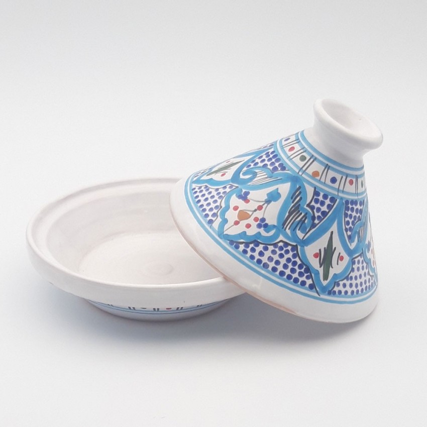 Petit tajine Marocain Turquoise - D 17 cm