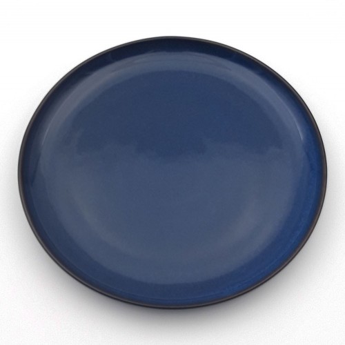 Assiette plate Saisons Midnight Bleu Nuit - D 26.5 cm