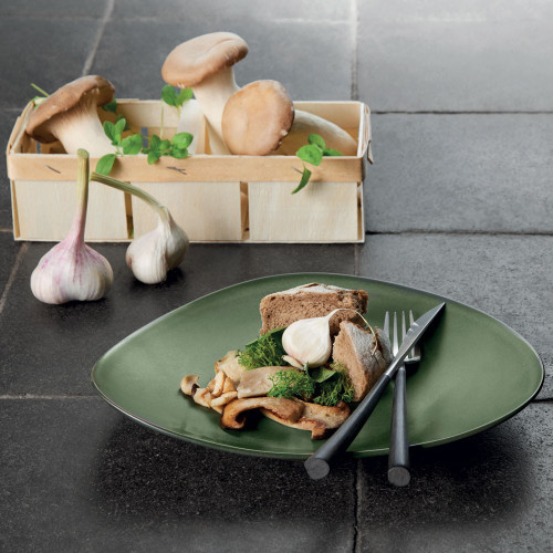 Assiette plate Cuba Vert - D 27.5 cm