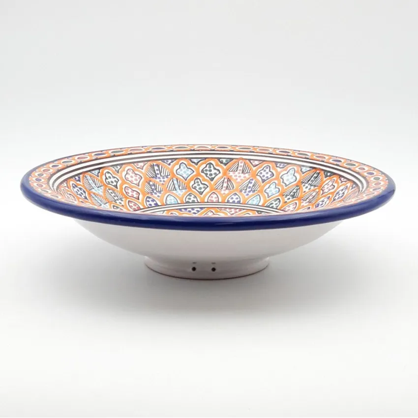 Plat de service La Soukra - Pièce unique - D 37 cm