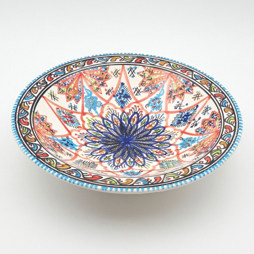 Plat de service Mnihla - Pièce unique - D 33 cm