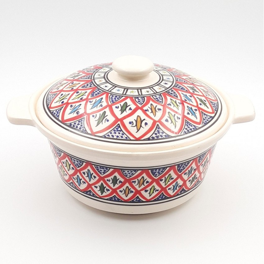 Cocotte à poignet Bakir Rouge - D 24 cm