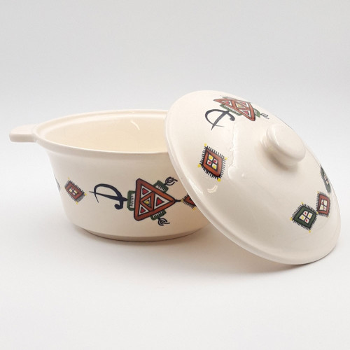 Cocotte à poignet Sahel Beige - D 24 cm