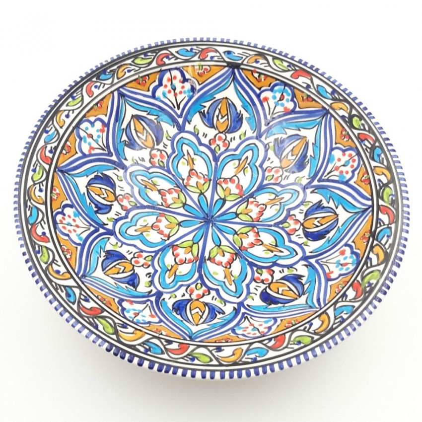 Plat de service Den Den - Pièce unique - D 33 cm