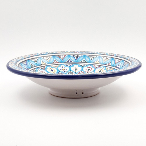 Plat de service Belkhir - Pièce unique - D 33 cm