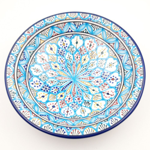 Plat de service Belkhir - Pièce unique - D 33 cm