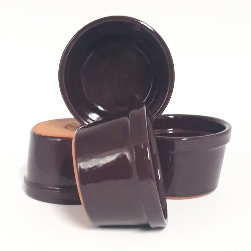 Ramequin à soufflé Diamètre 9.5 cm couleur Violet - Lot de 4