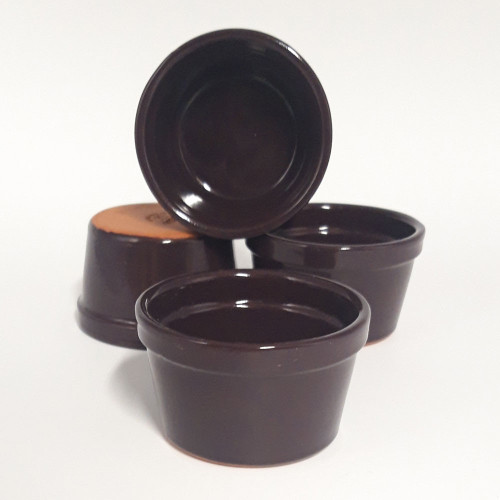 Ramequin à soufflé Diamètre 9.5 cm couleur Violet - Lot de 4 2