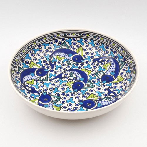 Jatte Poissons Bleus - D 31 cm