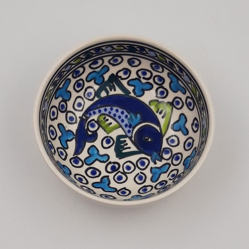 Service à salade de fruits Poissons Bleus - 8 pers