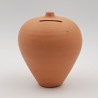 Tirelire à casser Syrine en argile naturelle