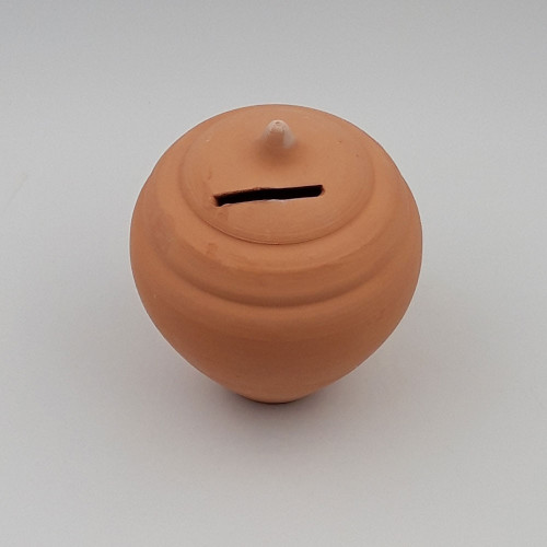 Tirelire à casser Ranim en argile naturelle