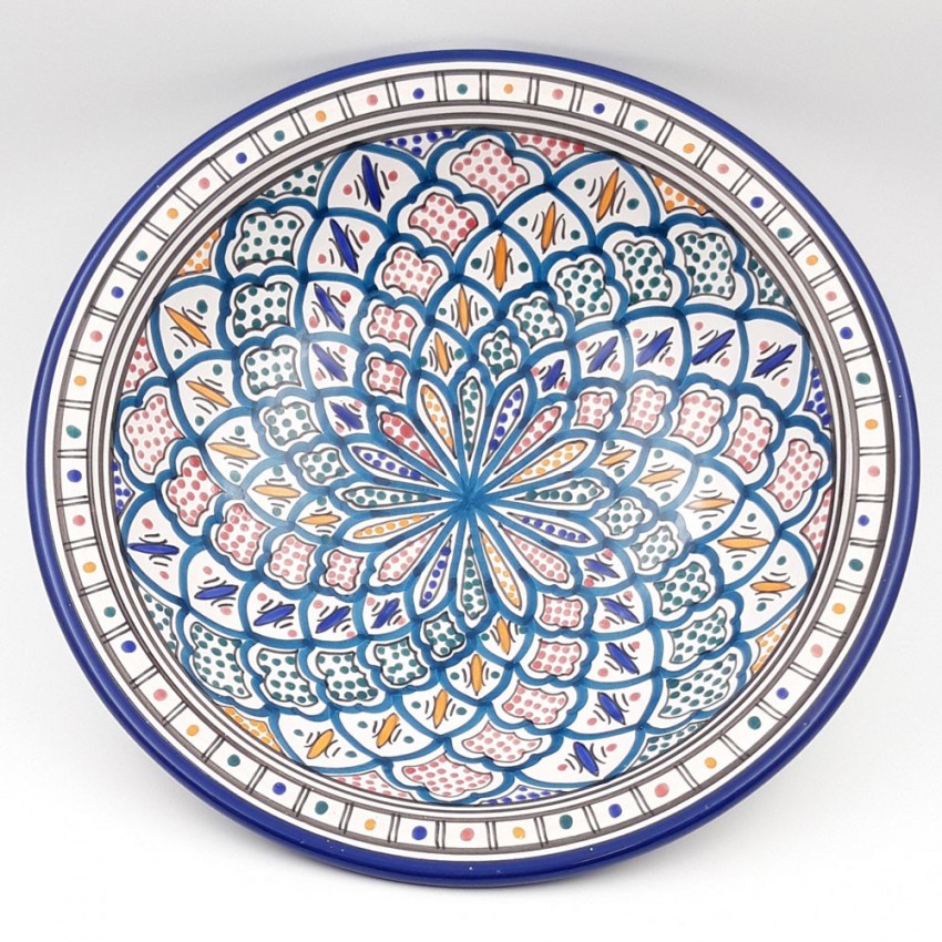 Plat de service Nabil - Pièce unique - D 37 cm