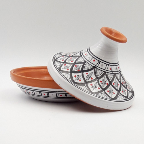 Tajine individuel évasé Bakir Gris - D 22 cm