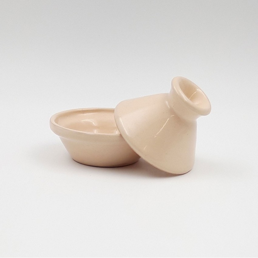 Mini tajine Uni Beige - D 9 cm