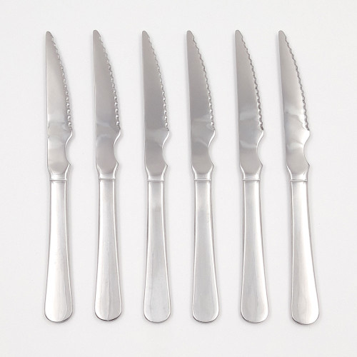 Couteaux à steak en inox Lobito x 6