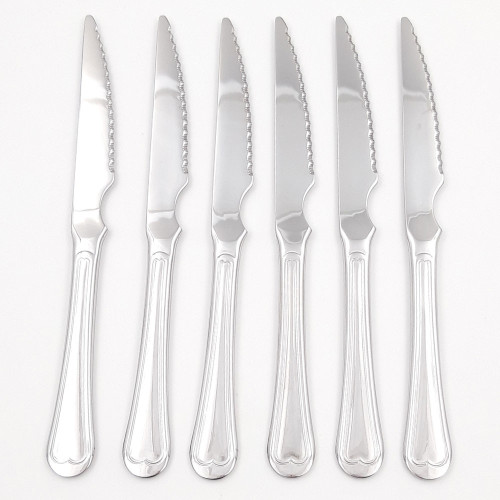 Couteaux à steak en inox Luanda x 6