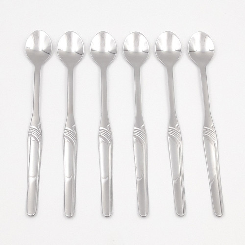 Cuillères à soda / cuillères à crème glacée Facho x 6