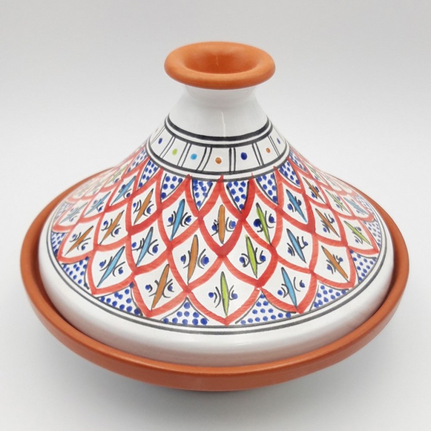 Tajine de cuisson Bakir rouge - D 27 cm