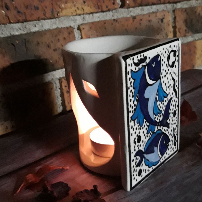 Brûle parfum Poissons Bleus