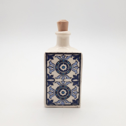 Duo de bouteilles d'huile et vinaigre Amaryllis