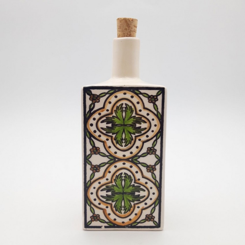 Duo de bouteilles d'huile et vinaigre Crocosmia