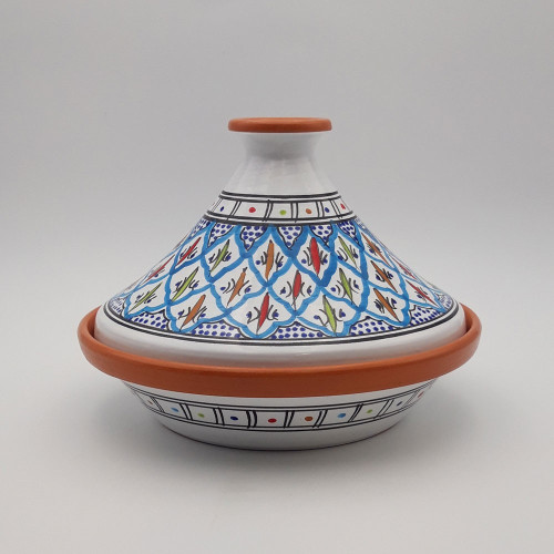Tajine de cuisson Bakir Turquoise - D 27 cm