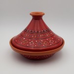 Tajine de cuisson Marrakech Rouge - D 27 cm