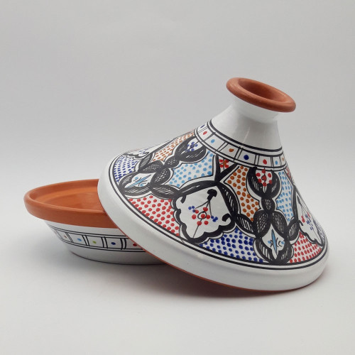 Tajine de cuisson Marocain Color - D 27 cm