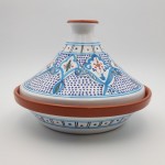 Tajine de cuisson Marocain Turquoise - D 27 cm