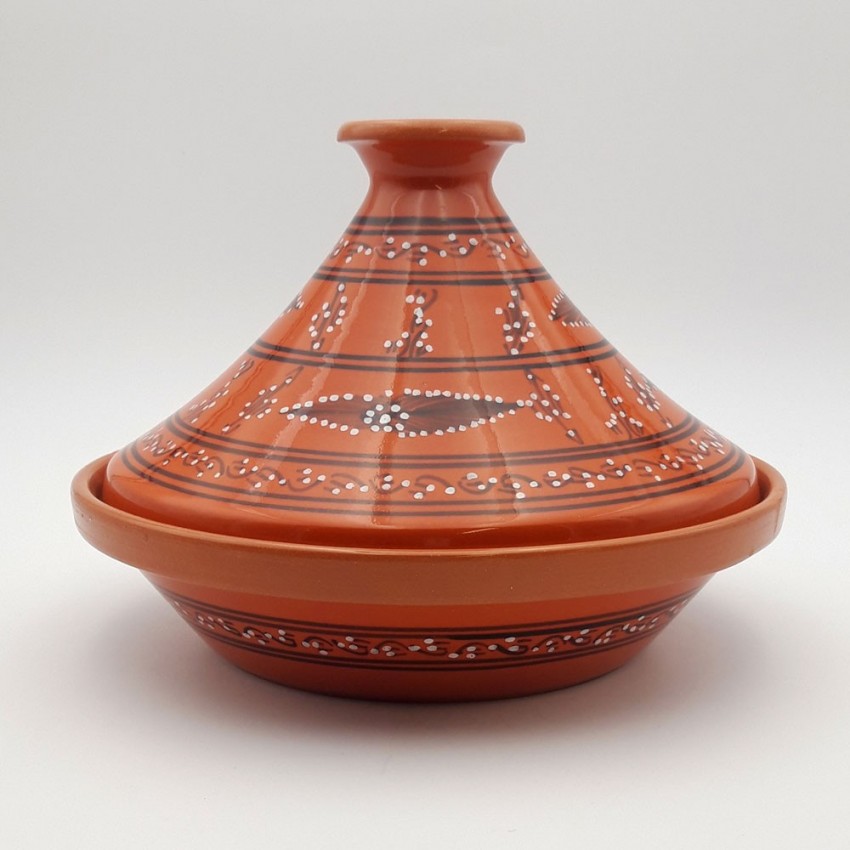 Tajine De Cuisson Marrakech Orange - D 27 Cm