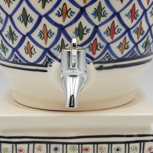 Vinaigrier grande capacité Bakir Bleu 5 L