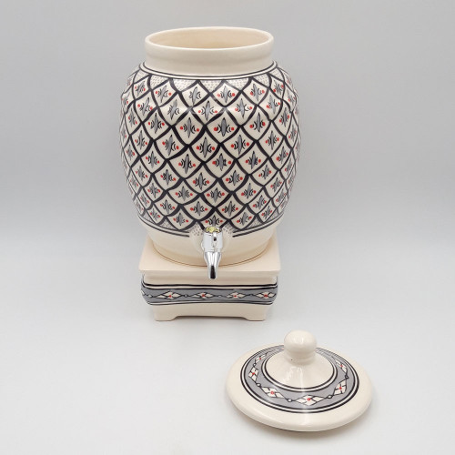 Vinaigrier grande capacité Bakir Gris 5 L