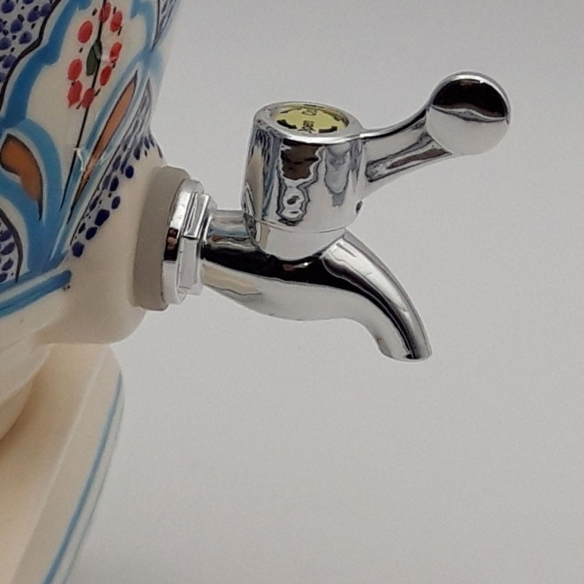 Vinaigrier grande capacité Marocain Turquoise 5 L