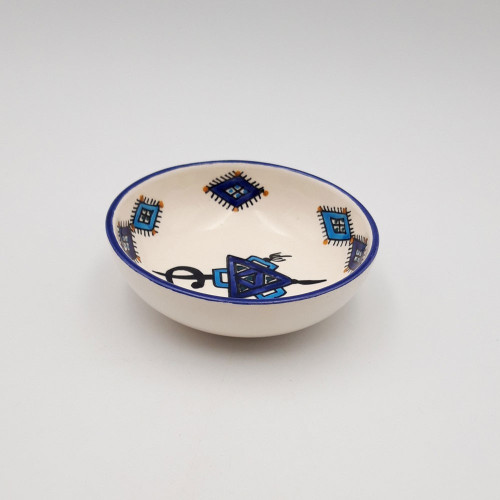 Coupelle jatte Sahel bleu - D 15 cm