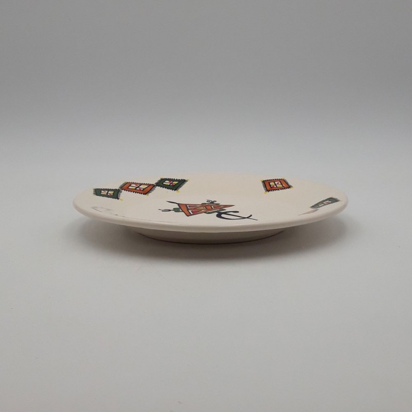 Assiette plate Sahel beige - D 28 cm