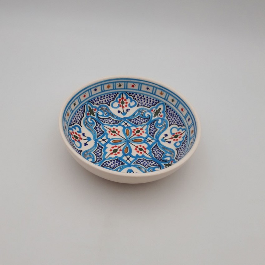 Jatte Marocain turquoise - D 20 cm