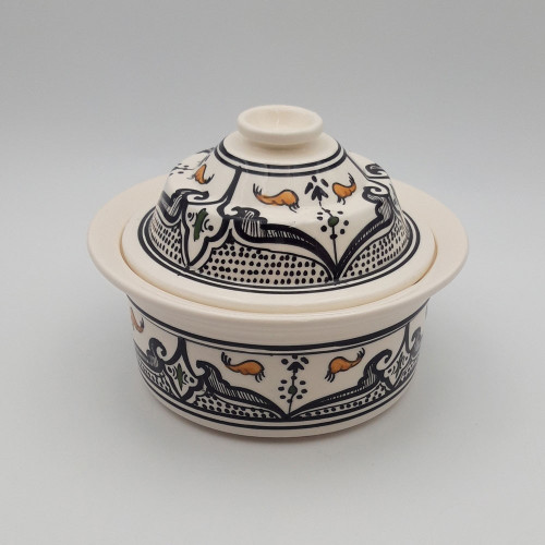Cocotte Querouana Marocain noir - D 20 cm 2