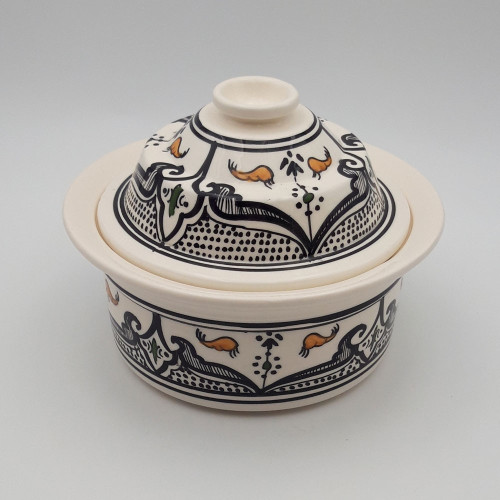 Cocotte Querouana Marocain noir - D 20 cm
