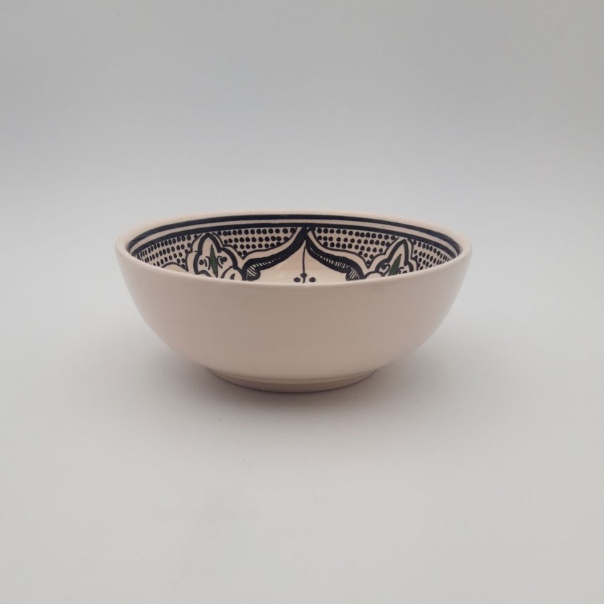 Bol Marocain noir - D 18 cm