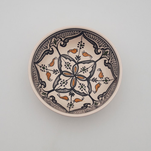 Bol Marocain noir - D 18 cm