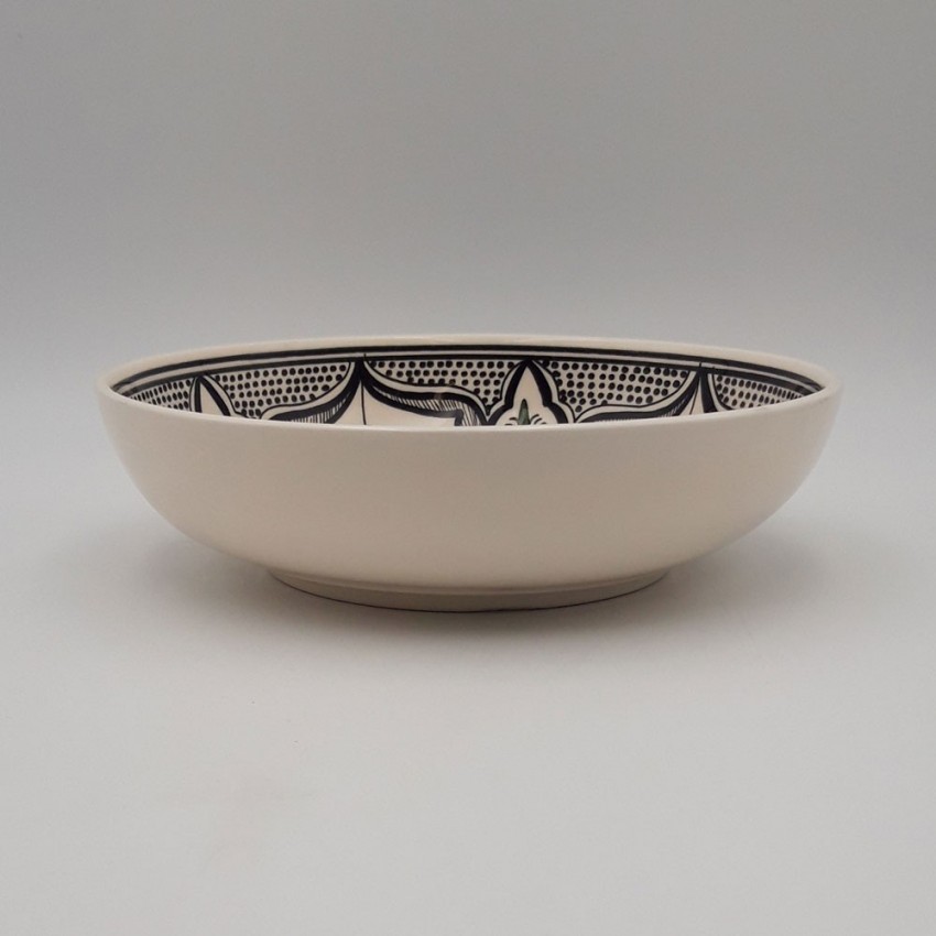 Jatte Marocain noir - D 25 cm