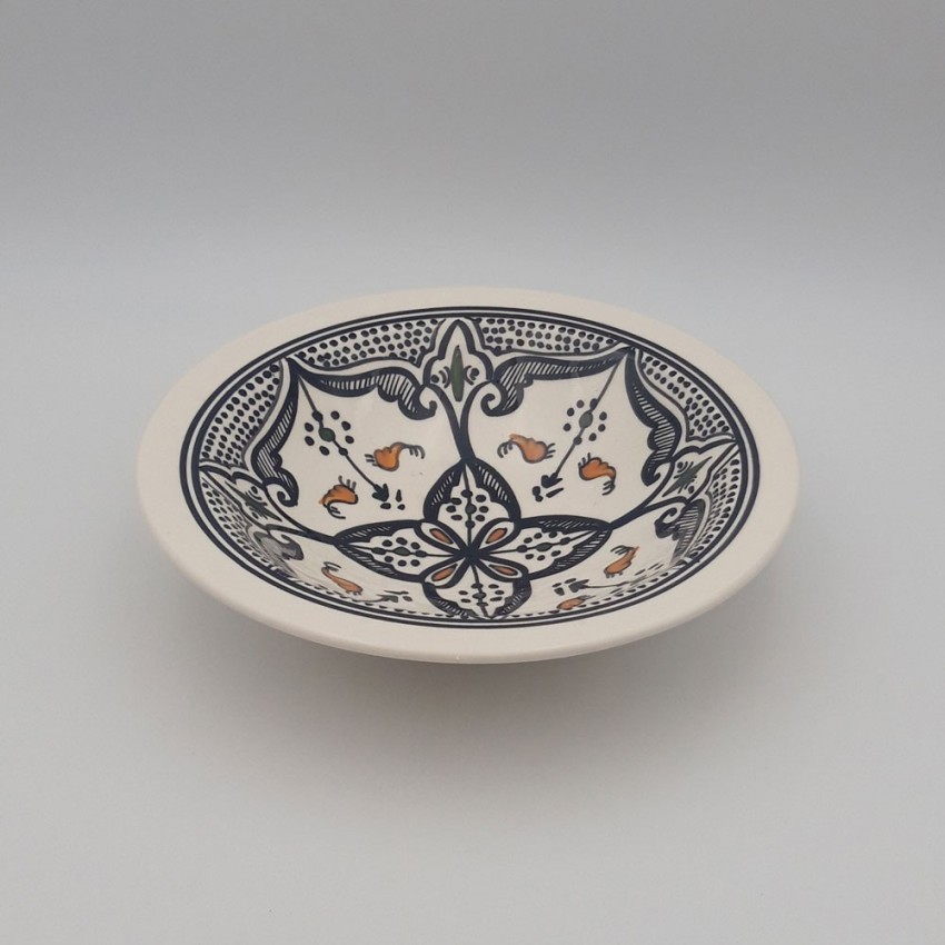 Service à couscous assiettes Tebsi Marocain noir - 6 pers